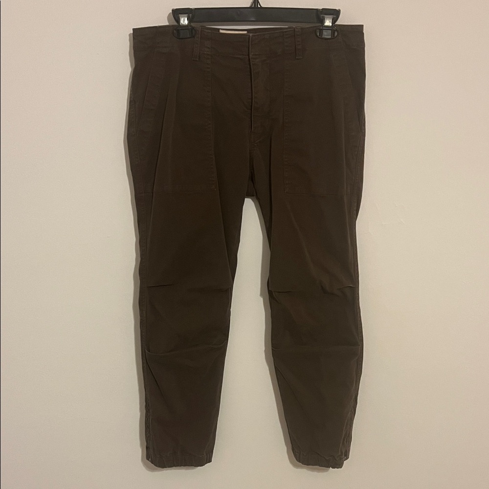 Nili Lotan Dark Brown Cargo Pants